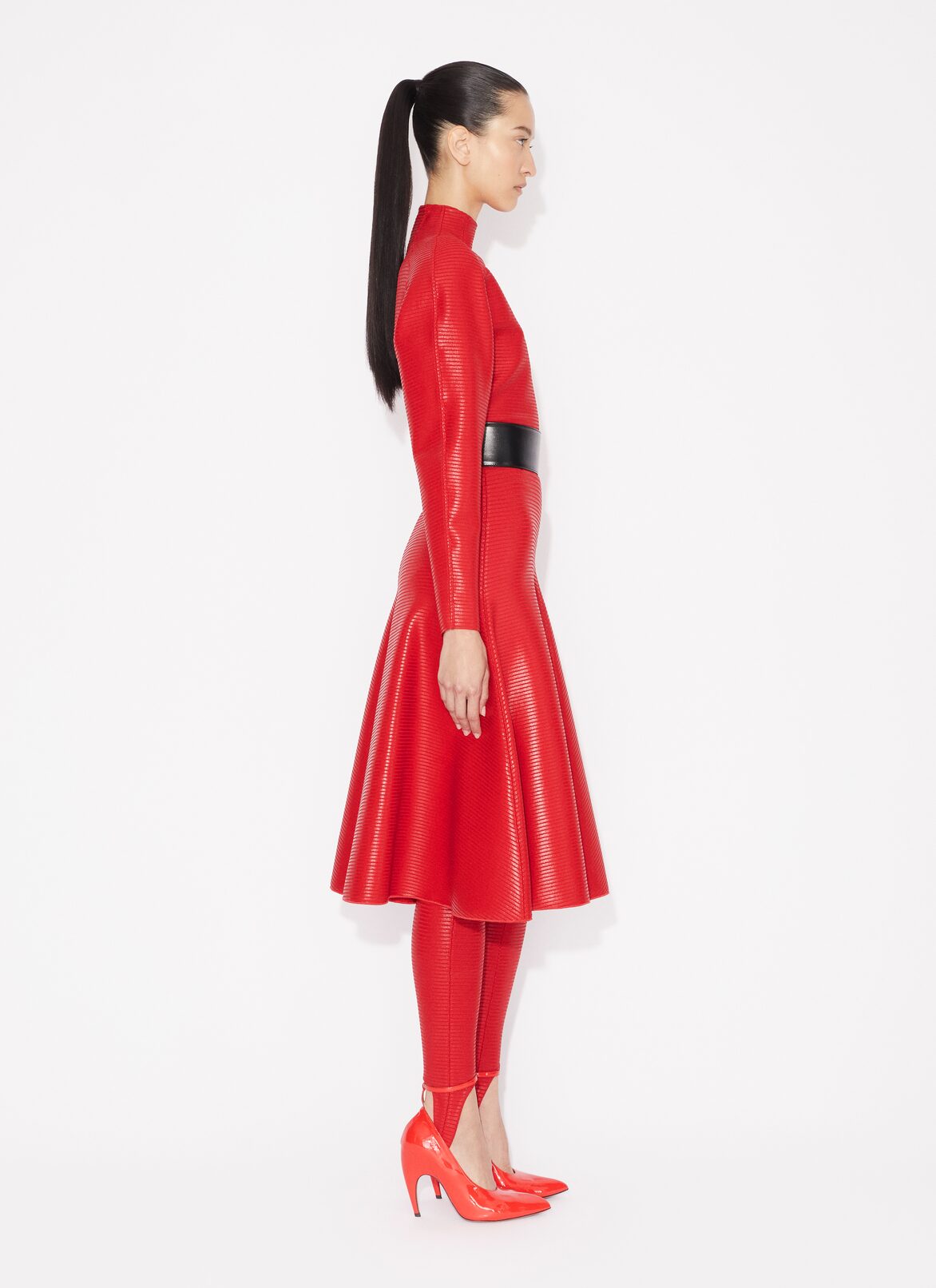 COATED JUMPER ALAÏA RED  COATED JUMPER
